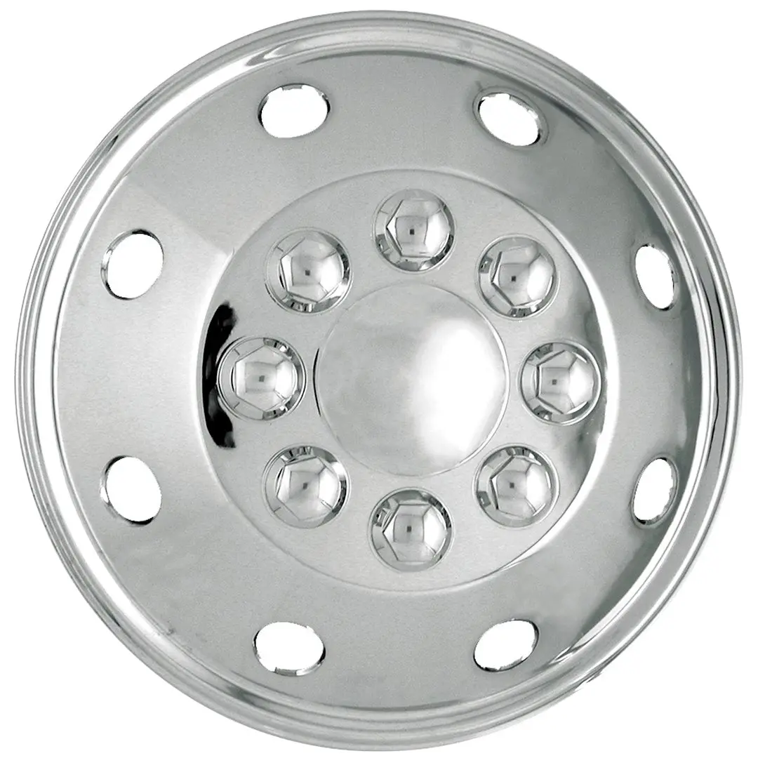 Coast2coast Iwcal160ss Wheel Covers | 16 Inch | Stainless Steel | Set Of 4 | Oem-Style Fit | Durable Abs Construction | Fits Many 16" Steel Wheels On Toyota Camry, Honda Accord, Ford Fusion 1