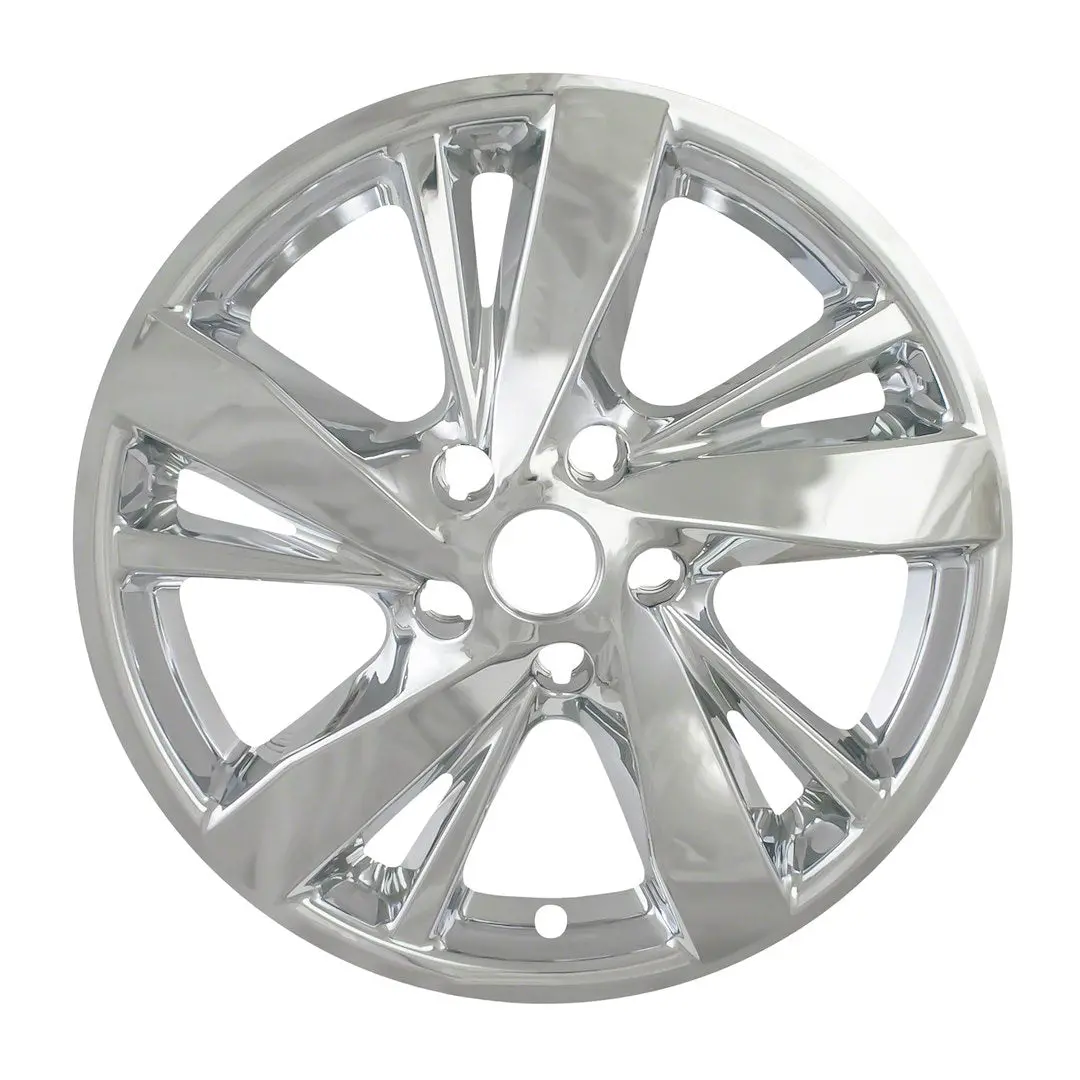 Coast2coast Iwcimp378x Impostor Wheel Skins | Impostor | 17 Inch | 5 Double Spokes | Snap-On | Chrome | Abs Plastic | Set Of 4 | Oem-Style Fit | Durable Abs Construction | Fits Many 17" Oem Steel Wheels On Chevy, Ford, Dodge, Toyota 1