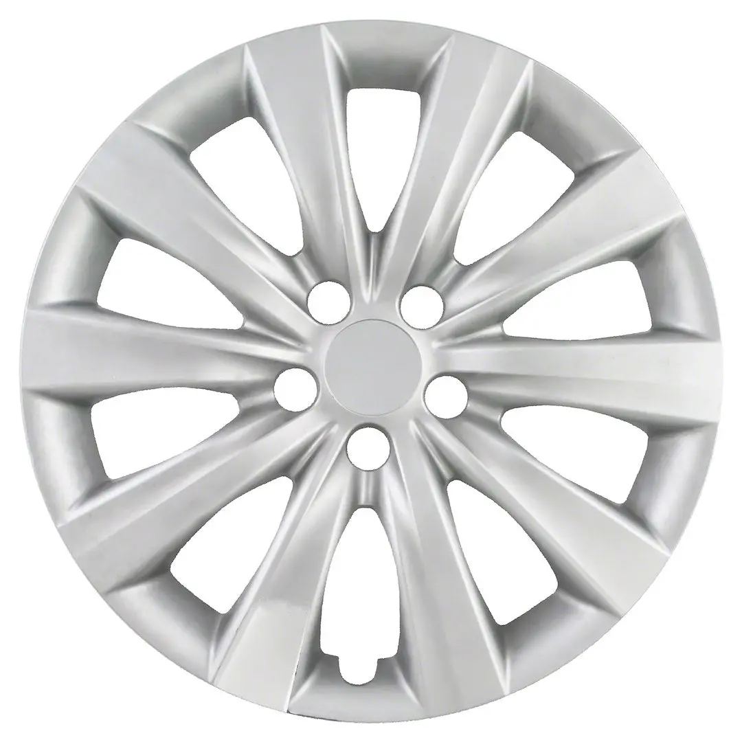 Coast2coast Iwc50816s Wheel Covers | 16 Inch | 10 Spoke | Silver | Plastic | Set Of 4 | Standard Leg | Oem-Style Fit | Durable Abs Construction | Fits Many 16" Steel Wheels On Toyota Camry, Honda Accord, Ford Fusion 1