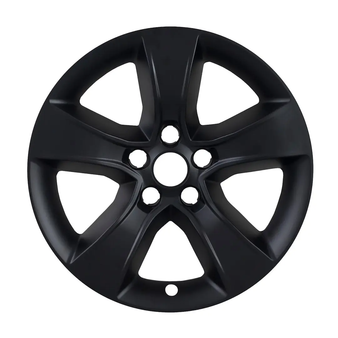 Coast2Coast IMP352BLK Snap-On Wheel Skins – 17" Gloss Black, 5-Spoke OEM-Style Fit for Chevy, Ford, Dodge & Toyota Steel Wheels