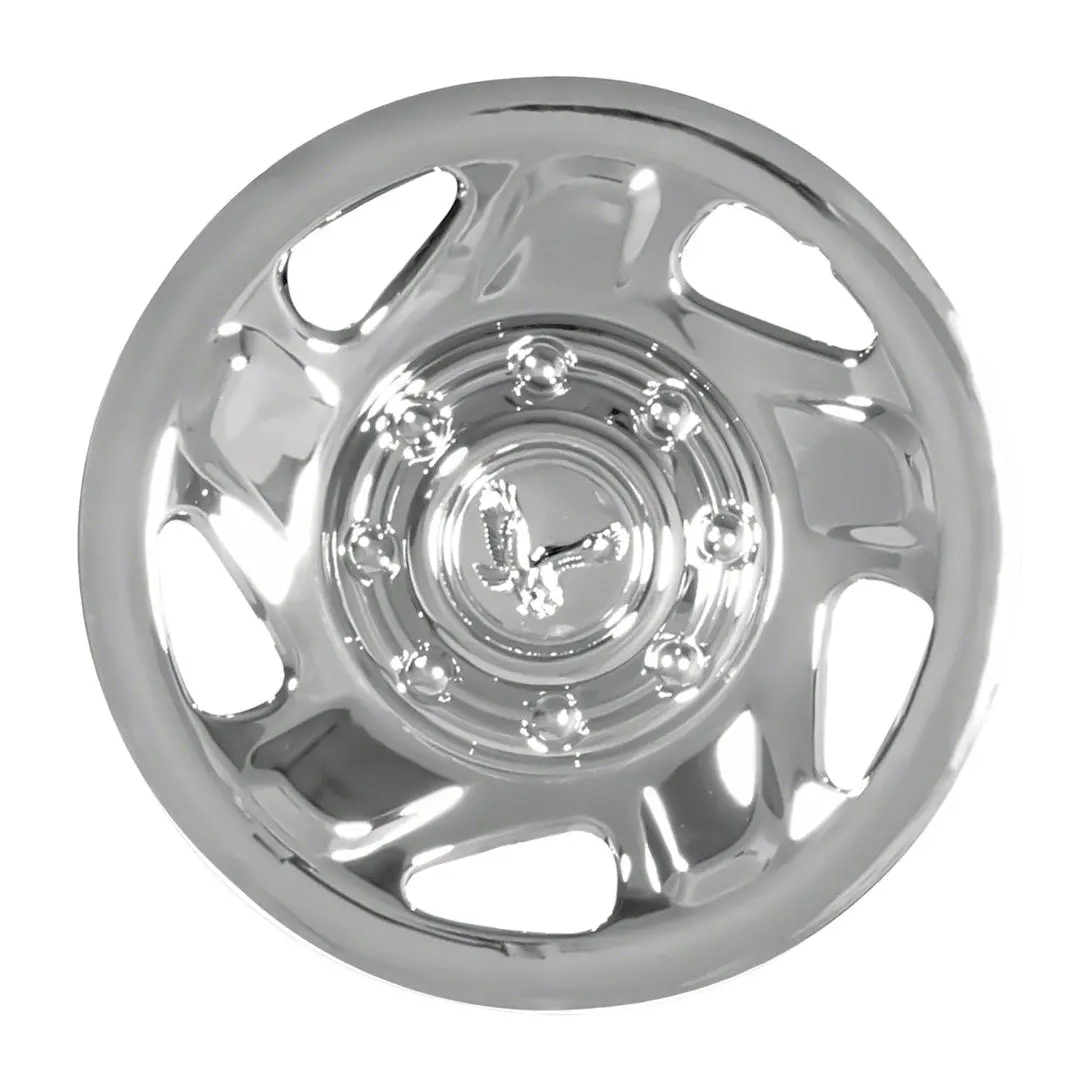 Coast2coast Iwc13416c Wheel Covers | 16 Inch | 5 Directional Spoke | Chrome Plated | Plastic | Set Of 4 | Oem-Style Fit | Durable Abs Construction | Fits Many 16" Steel Wheels On Toyota Camry, Honda Accord, Ford Fusion 1