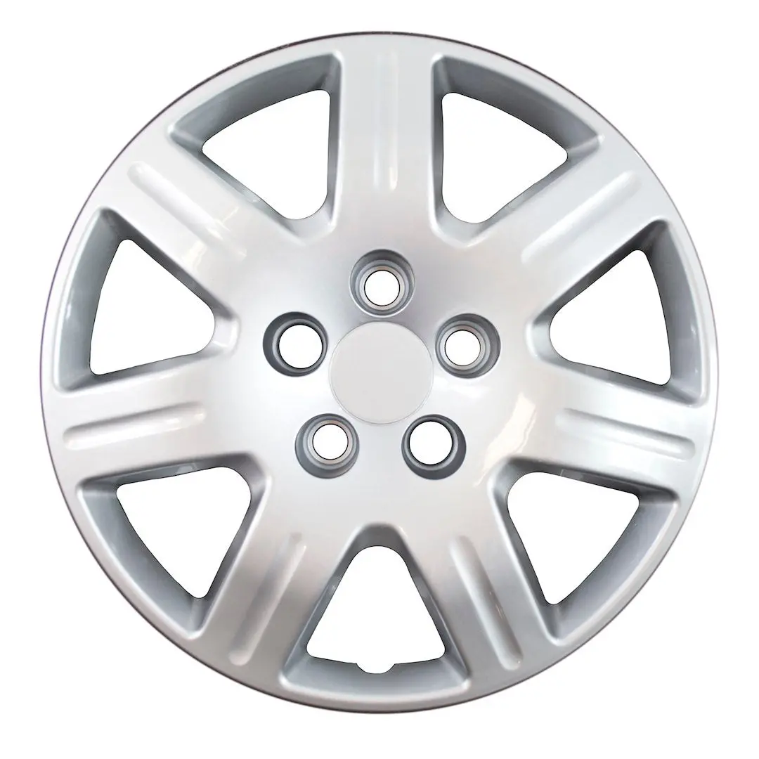 Coast2coast Iwc45216s Wheel Covers | 16 Inch | 7 Spoke | Silver | Plastic | Set Of 4 | Bolt On | Oem-Style Fit | Durable Abs Construction | Fits Many 16" Steel Wheels On Toyota Camry, Honda Accord, Ford Fusion 1