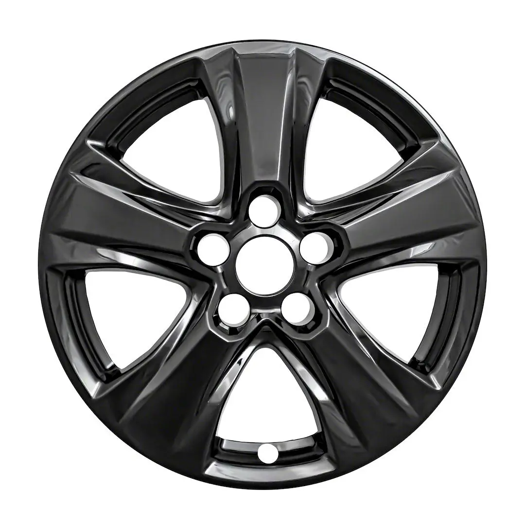 Coast2coast Iwcimp434blk Impostor Wheel Skins | Impostor | 17 Inch | 5 V Spokes | Snap-On | Gloss Black | Abs Plastic | Set Of 4 | Oem-Style Fit | Durable Abs Construction | Fits Many 17" Oem Steel Wheels On Chevy, Ford, Dodge, Toyota 1