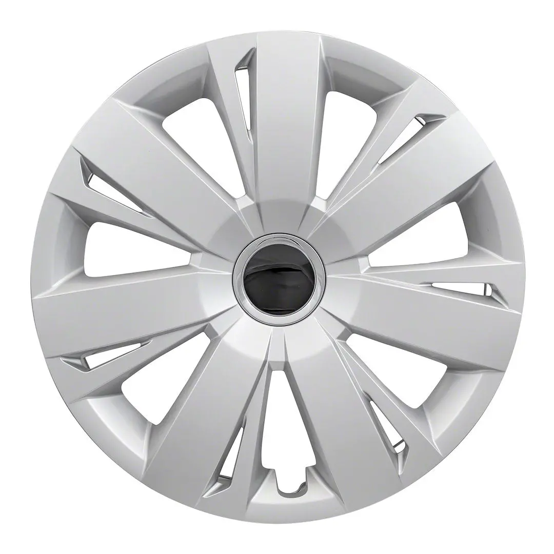 Coast2coast Iwc53716s Wheel Covers | 16 Inch | 7 Spoke | Silver | Plastic | Set Of 4 | Oem-Style Fit | Durable Abs Construction | Fits Many 16" Steel Wheels On Toyota Camry, Honda Accord, Ford Fusion 1