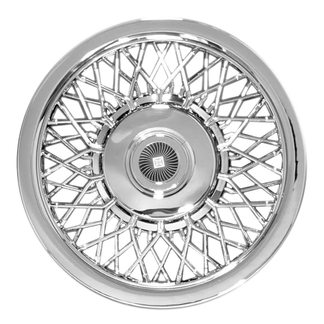 Coast2coast Iwc1215 Wheel Covers | Universal 15 Inch | Lace Spoke | Chrome Plated | Plastic | Set Of 4 | Oem-Style Fit | Durable Abs Construction | Fits Many 15" Steel Wheels On Honda, Toyota, Ford, Nissan 1