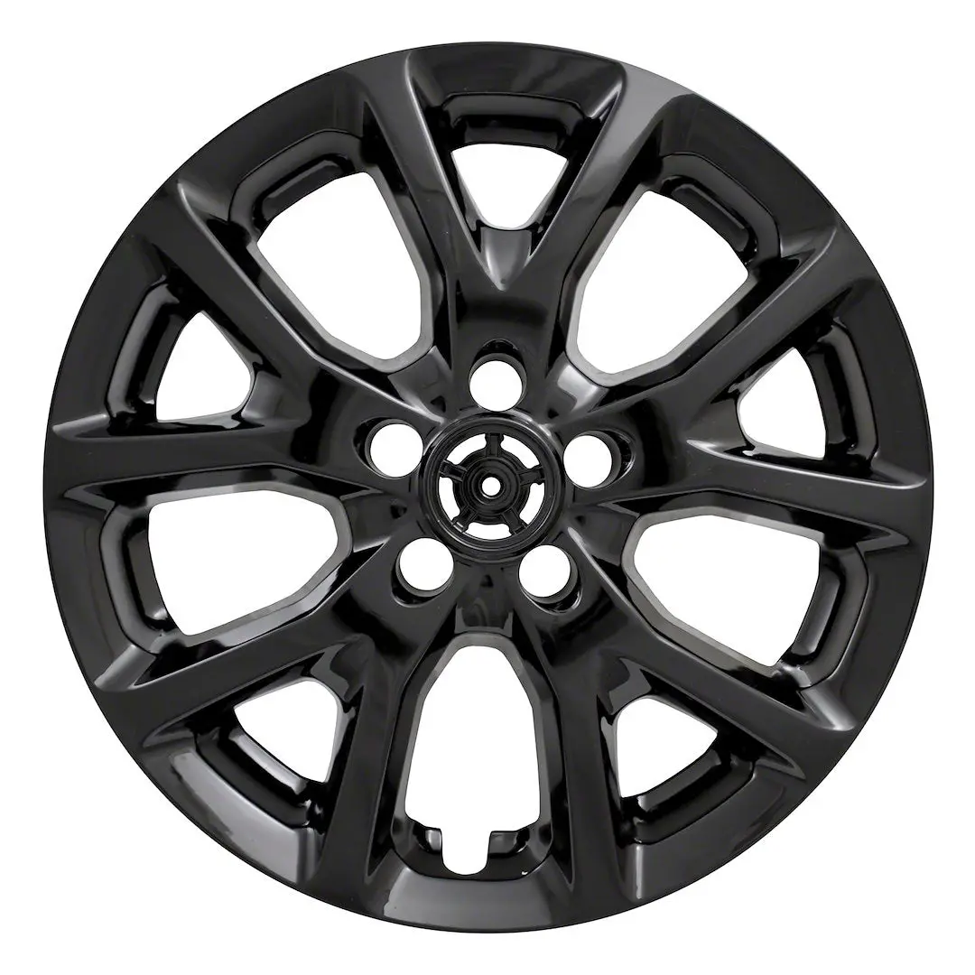 Coast2coast Iwcimp382blk Impostor Wheel Skins | Impostor | 17 Inch | 10 Vent | Snap-On | Gloss Black | Abs Plastic | Set Of 4 | Oem-Style Fit | Durable Abs Construction | Fits Many 17" Oem Steel Wheels On Chevy, Ford, Dodge, Toyota 1