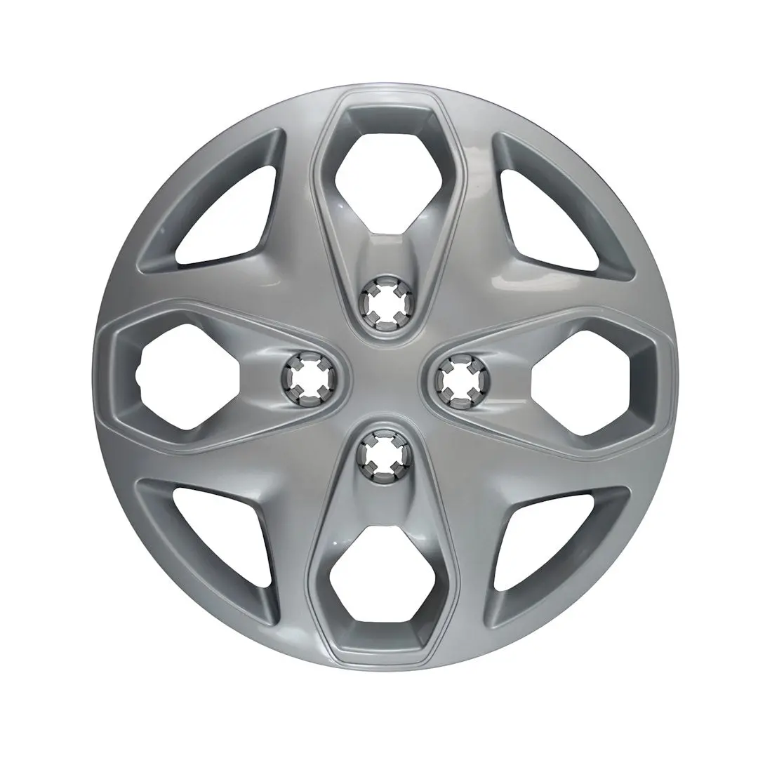 Coast2coast Iwc44415s Wheel Covers | 15 Inch | 4 Split Spoke | Silver | Plastic | Set Of 4 | Push On | Oem-Style Fit | Durable Abs Construction | Fits Many 15" Steel Wheels On Honda, Toyota, Ford, Nissan 1