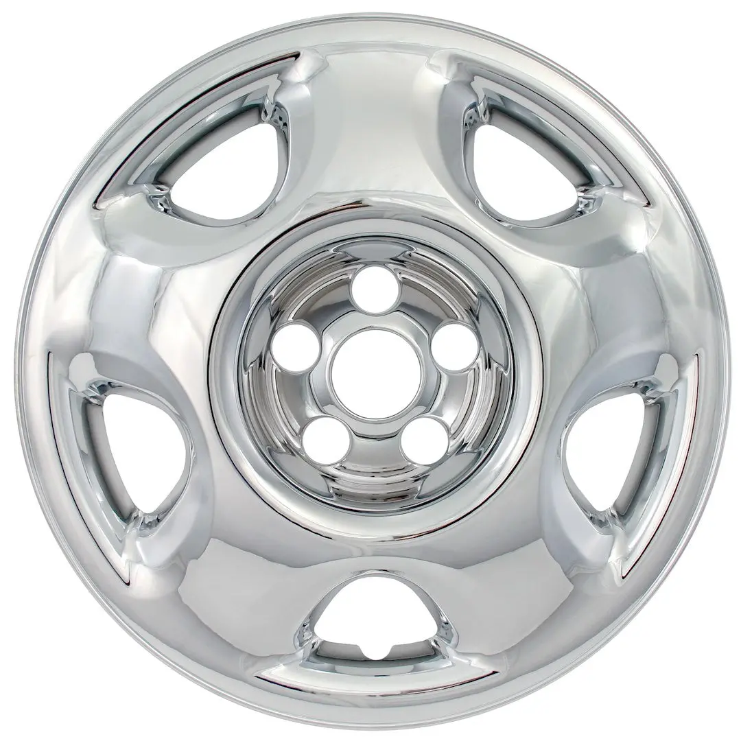 Coast2coast Iwcimp75x Impostor Wheel Skins | Impostor | 17 Inch | 5 Spokes | Snap-On | Chrome | Abs Plastic | Set Of 4 | Oem-Style Fit | Durable Abs Construction | Fits Many 17" Oem Steel Wheels On Chevy, Ford, Dodge, Toyota 1