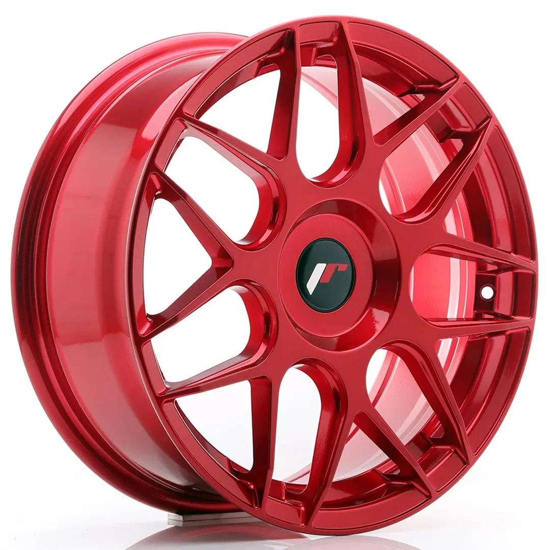 Japan Racing Wheels Jr18 Platinum Red 17*7 1