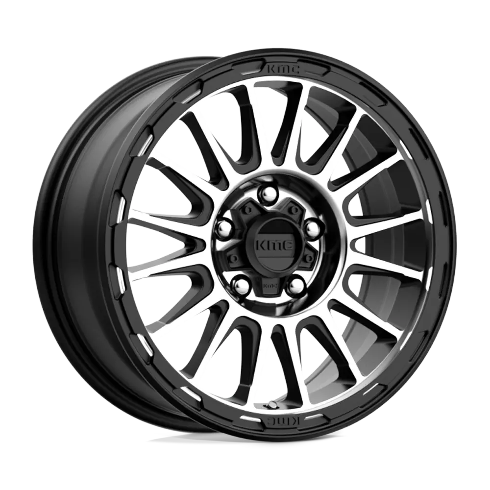 16x7 Satin Black Machined Aluminum Alloy Wheel – 30mm Offset