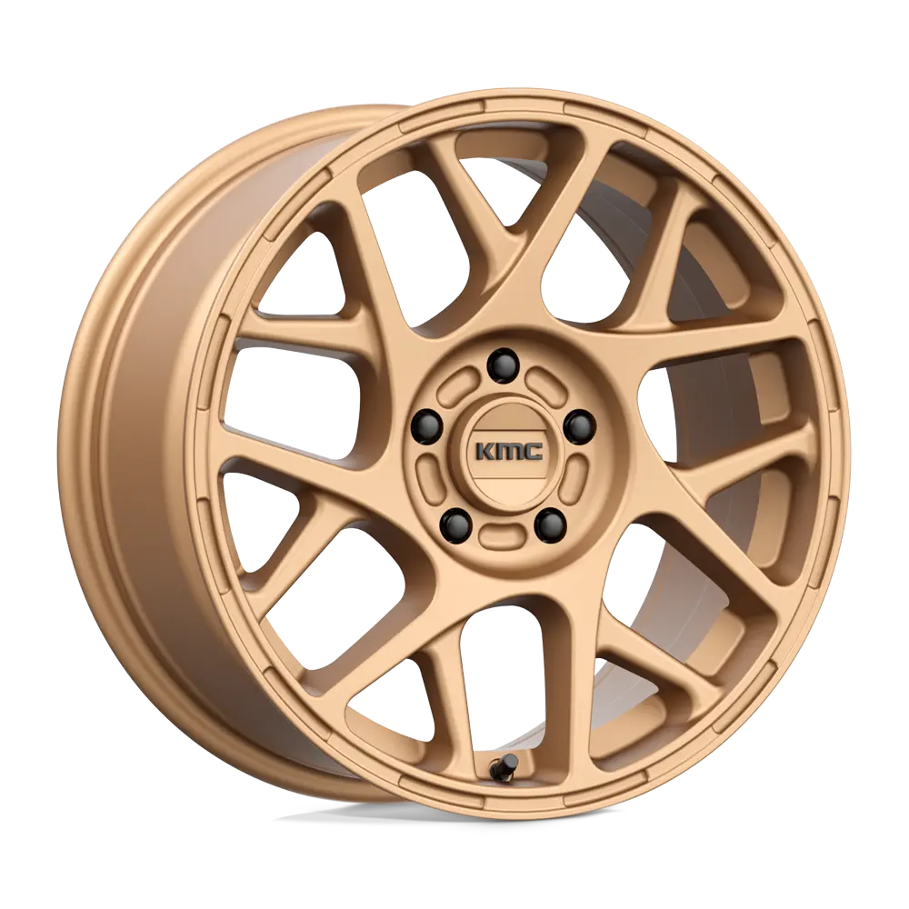 17x8 Matte Bronze KMC Wheel – 38mm Offset
