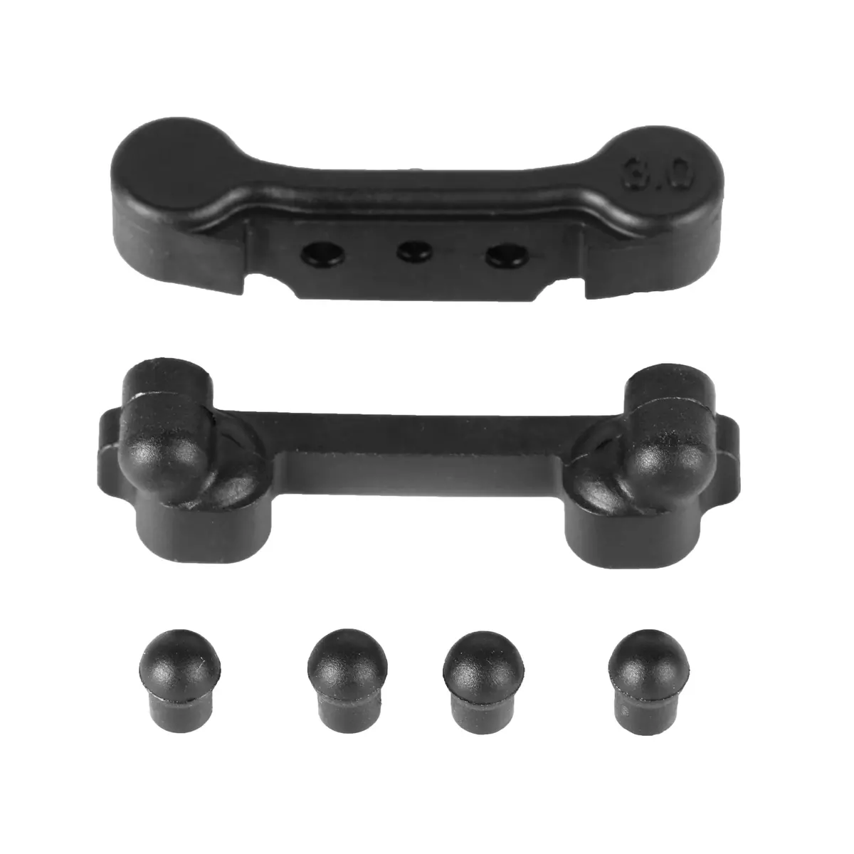 Lc Racing Arm Mounts & Pivot Balls Set L5027 Fits Bhc-1 1