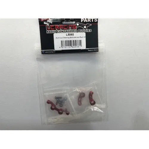 Lc Racing Alloy Bellcrank And Rack (Fits Bhc 2Wd) L5065 1