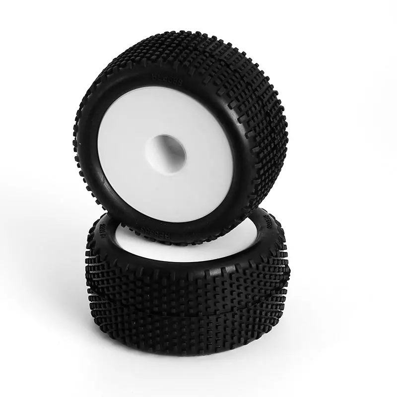 Lc Racing Block Pin Truggy Tires Mounted, 12Mm 2Pcs L6247 1