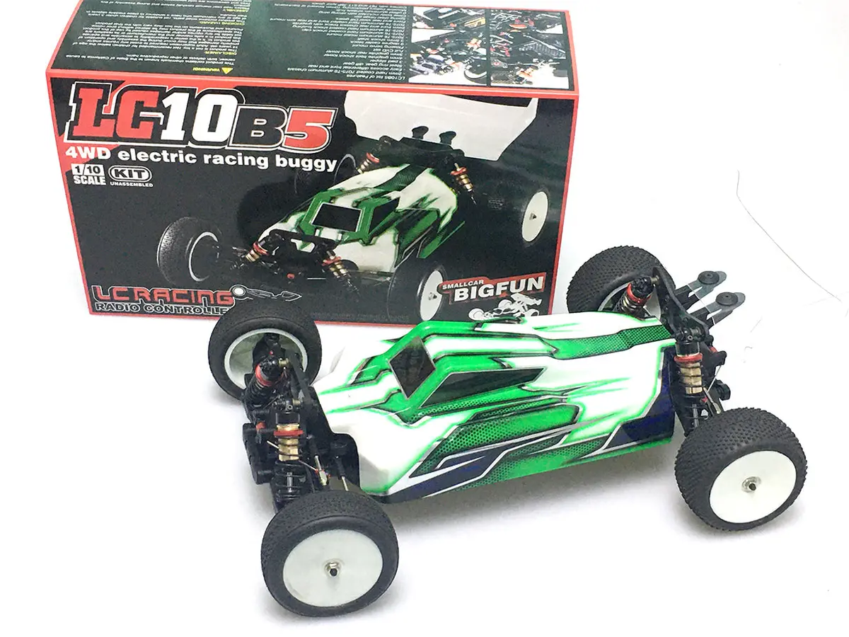 Lc Racing Lc10b5 1/10 4Wd Competition Buggy Kit With Slipper And Gear Differential Lc10b5003 1
