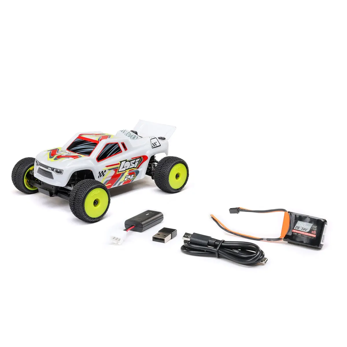 1/28 Micro-T 2S 2Wd Rtr Stadium Truck (Battery & Charger Included) Los-1392 1