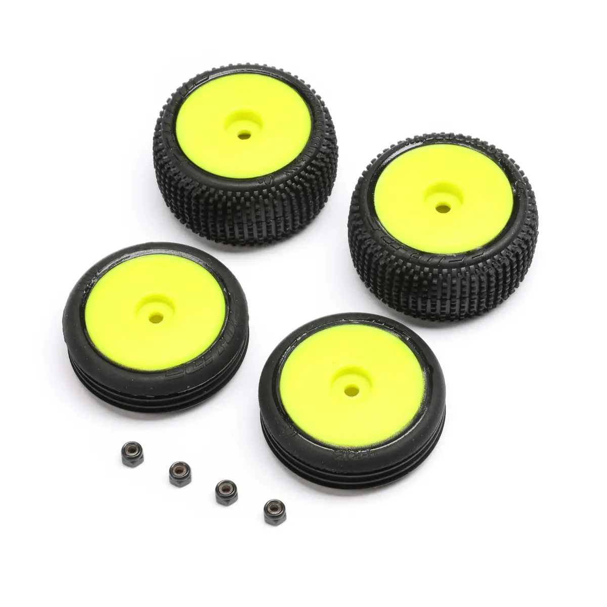 Losi Micro-B Tires & Wheels Mounted 1