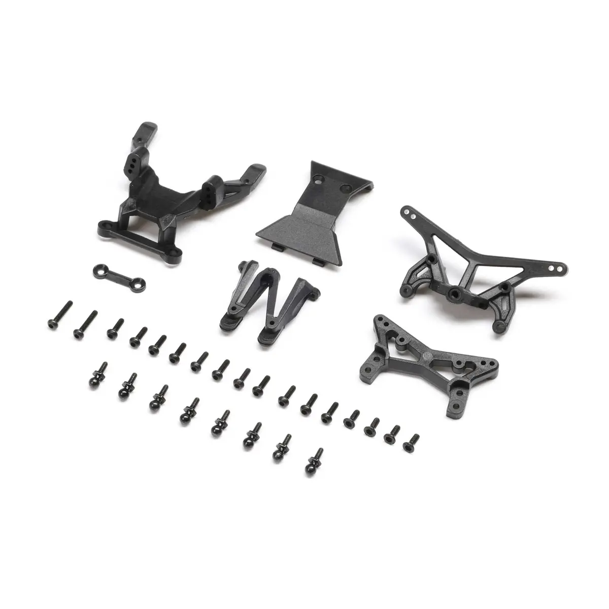 Losi Micro-B Front & Rear Towers, Bumper Los-1770 1