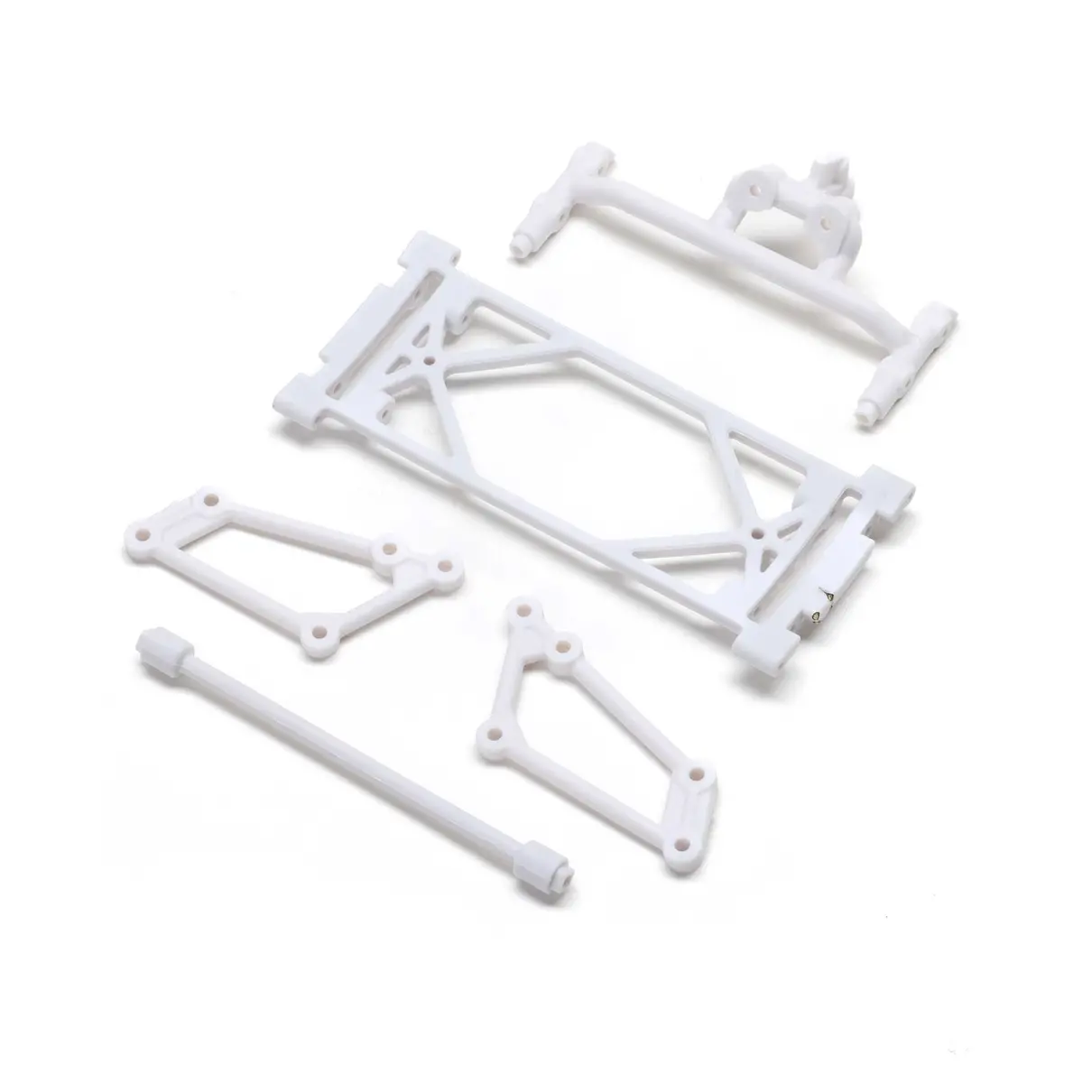 Losi Front Wing Mount Set, White: 22S Sprint Los-2404 1