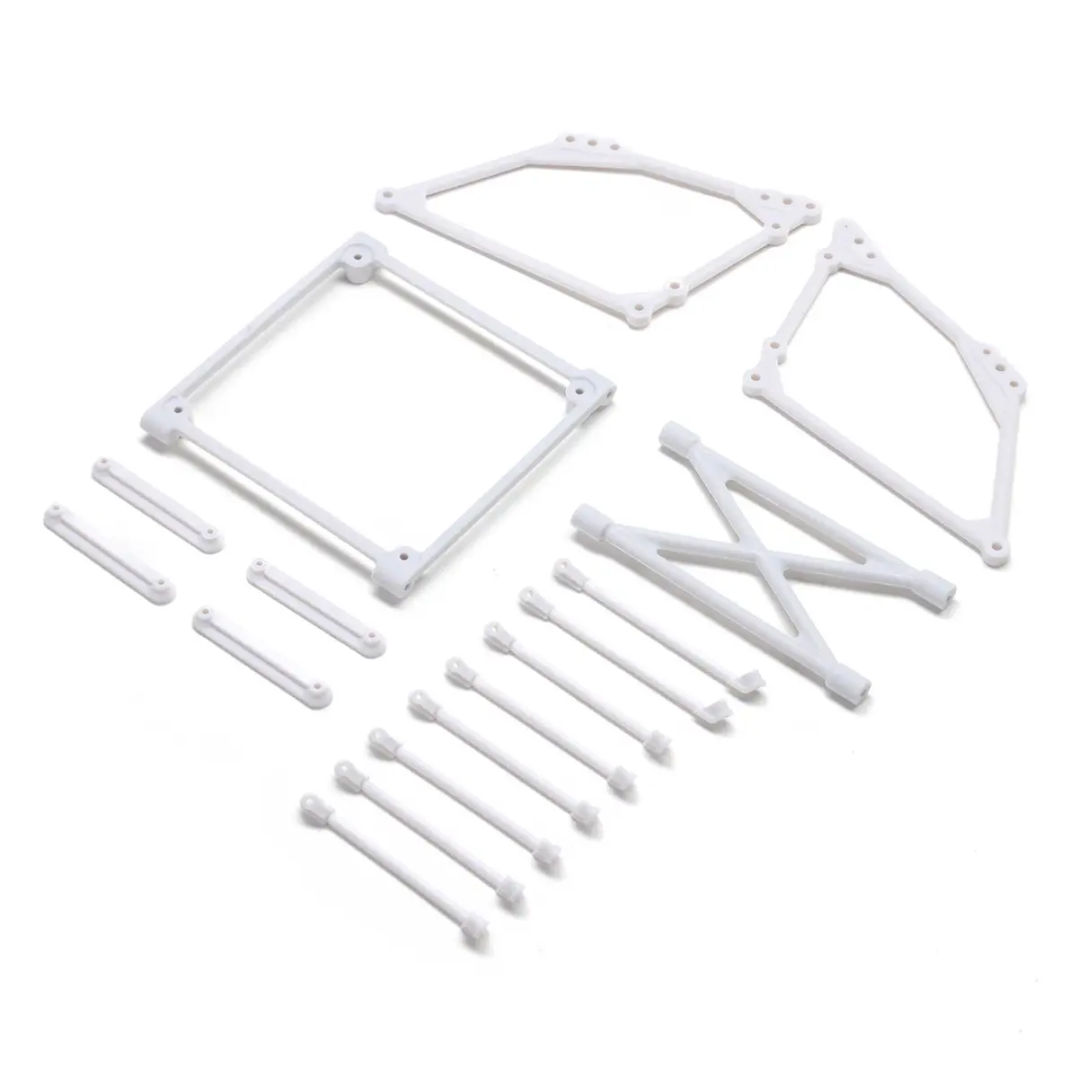 Losi Top Wing Mount Set, White: 22S Sprint Los-2420 1