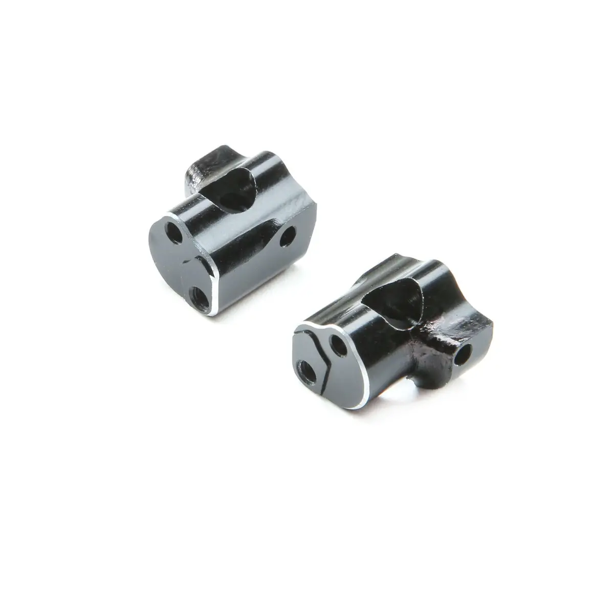 Losi Caster Block, 0 Degree, L/R, Aluminum: Mini-T 2.0 Los311003 1