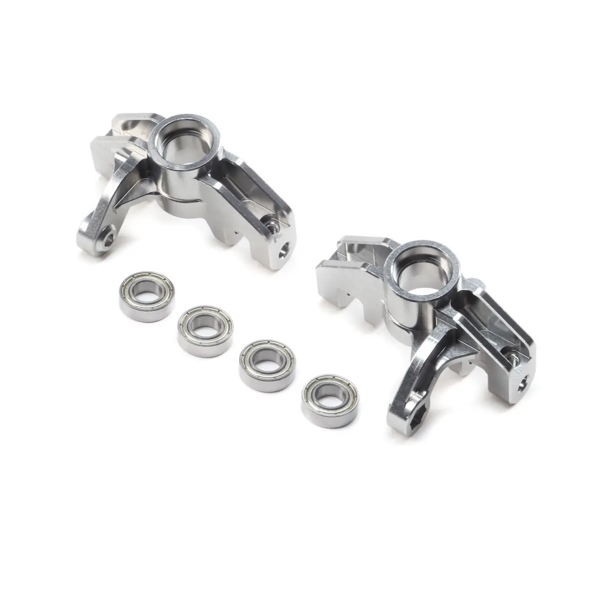 Losi Front Spindle Set, Aluminum (L/R): Super Rock Rey Los354013 1