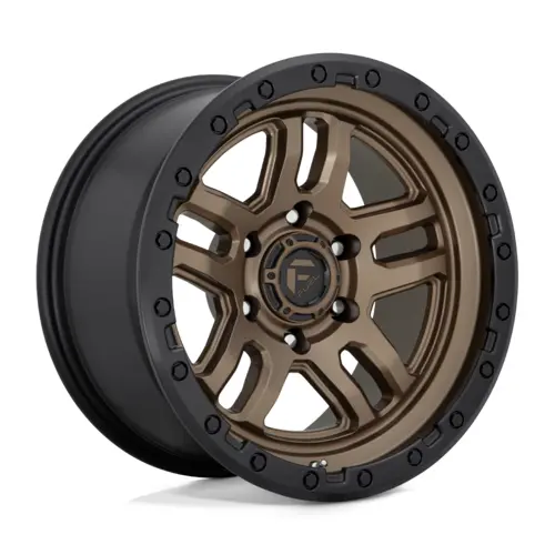Fuel 1Pc D702 Ammo Matt Bronze Black Bead Ring 20X9 4X4 1