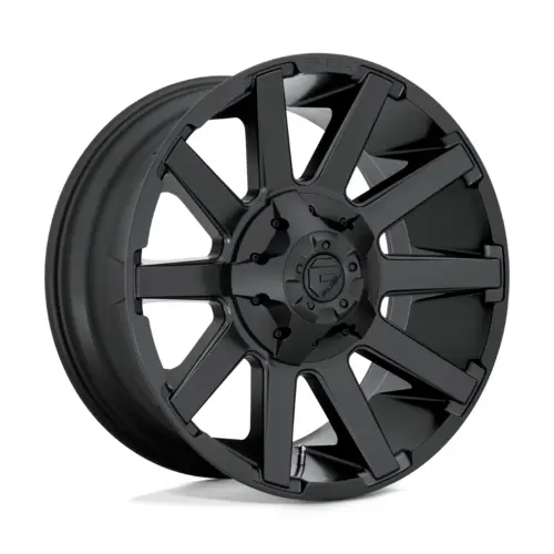 Fuel 1Pc D437 Contra Satin Black 20X9 4X4 1