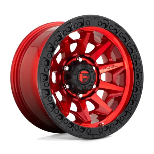 Fuel 1Pc D695 Covert Candy Red Black Bead Ring 18X9 4X4 1