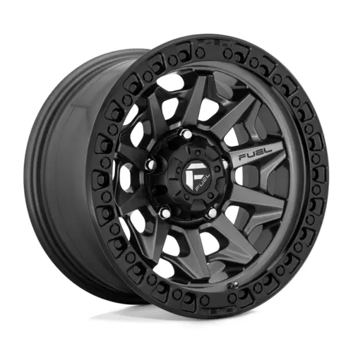 Fuel 1Pc D716 Covert Matt Gun Metal Bead Ring 17X9 4X4 1