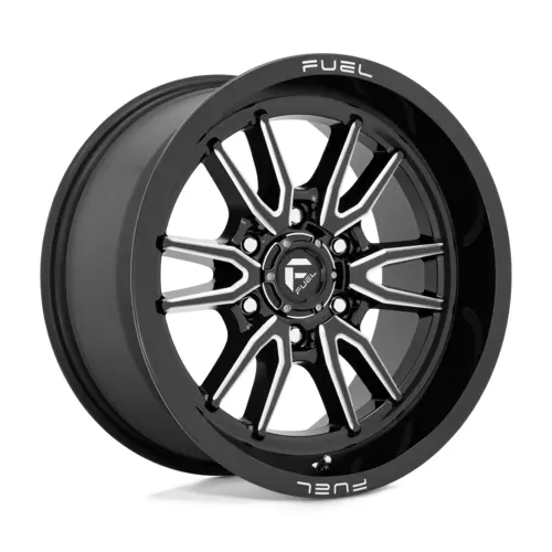 Fuel 1Pc D761 Clash Gloss Black Milled 22X12 4X4 1