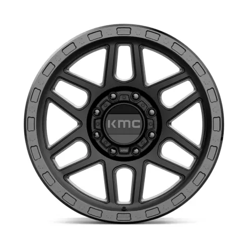 Kmc Km544 Mesa Satin Black Gloss Black Lip 20X9 4X4 1