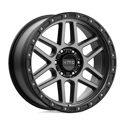 Kmc Km544 Mesa Satin Black Gray Tint 20X9 4X4 1