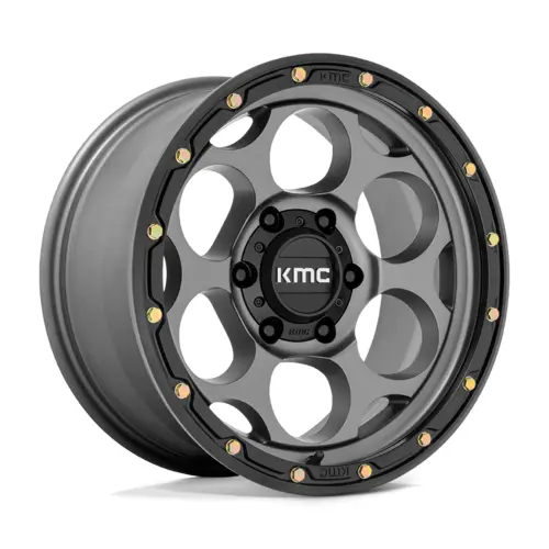 Kmc Km541 Dirty Harry Satin Gray Black Lip 18X8,5 4X4 1