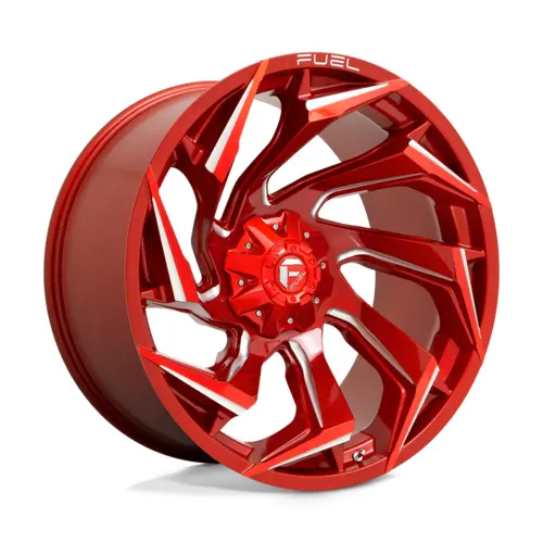 Fuel 1Pc D754 Reaction Candy Red Milled 20X10 4X4 1