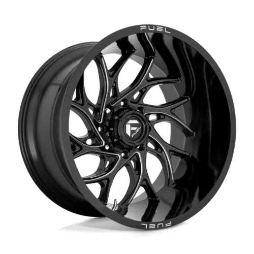 Fuel 1Pc D741 Runner Gloss Black Milled 20X10 4X4 1