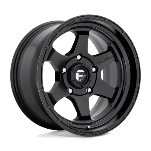 Fuel 1Pc D664 Shok Matt Black 18X9 4X4 1