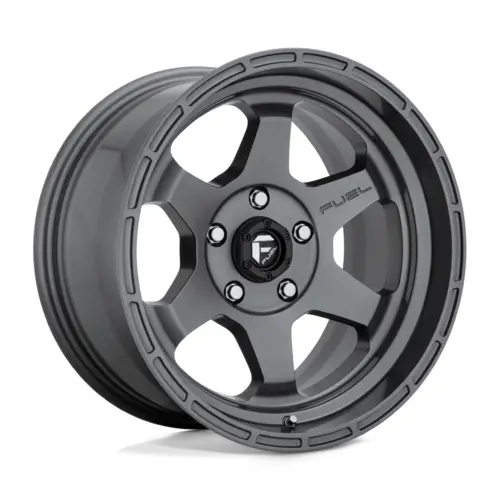 Fuel 1Pc D665 Shok Matt Anthracite 18X9 4X4 1