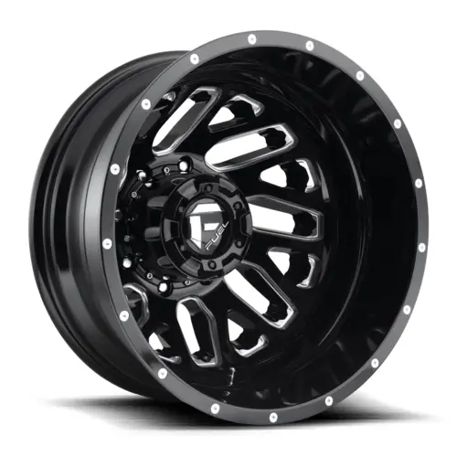 Fuel 1Pc D581 Triton Gloss Black 20X9 4X4 1