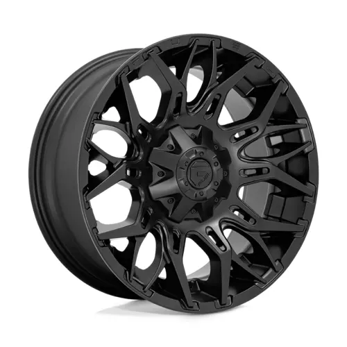 Fuel 1Pc D772 Twitch Black Blackout 20X10 4X4 1