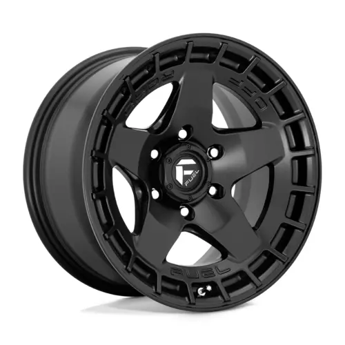 Fuel 1Pc D733 Warp Satin Black 17X9 4X4 1
