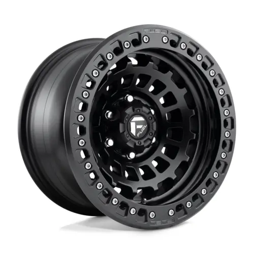 Fuel 1Pc D101 Zephyr Matt Black 17X9 4X4 1