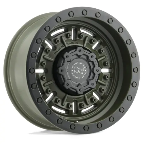 Black Rhino Abrams Olive Drab Green 17*8.5  4*4 1