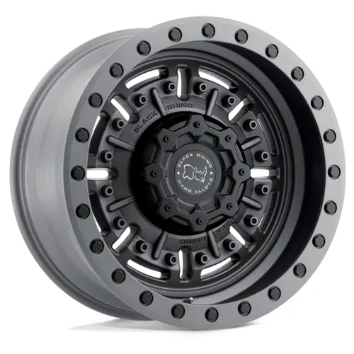 Black Rhino Abrams Textured Matte Gunmetal 20*9.5  4*4 1
