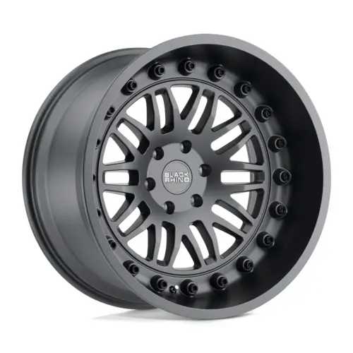 Black Rhino Fury Matte Gun Metal 20*9.5  4*4 1