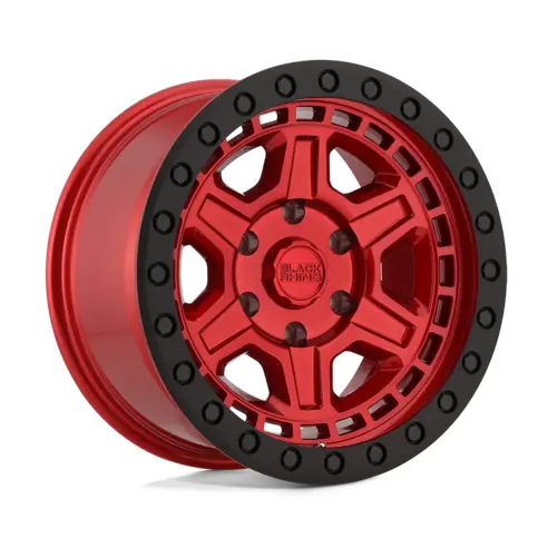 Black Rhino Reno Candy Red Black Rings & Bolts 17*9  4*4 1