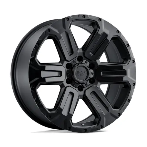 Black Rhino Wanaka Matt Black 18*9  4*4 1