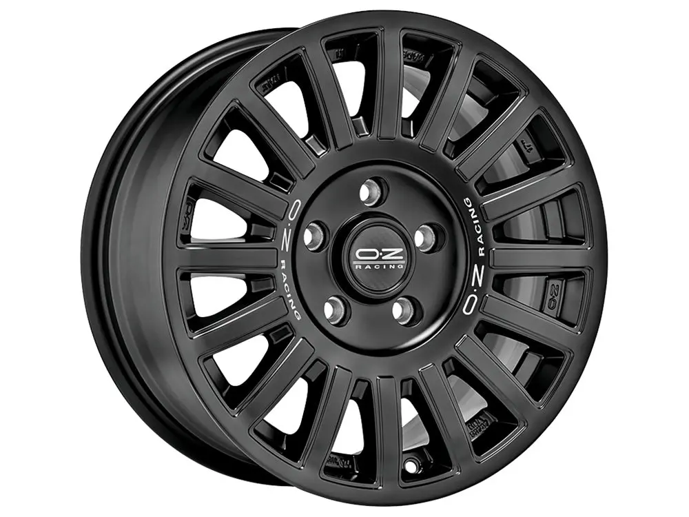Oz Rally Raid 17*8 Matt Black 1