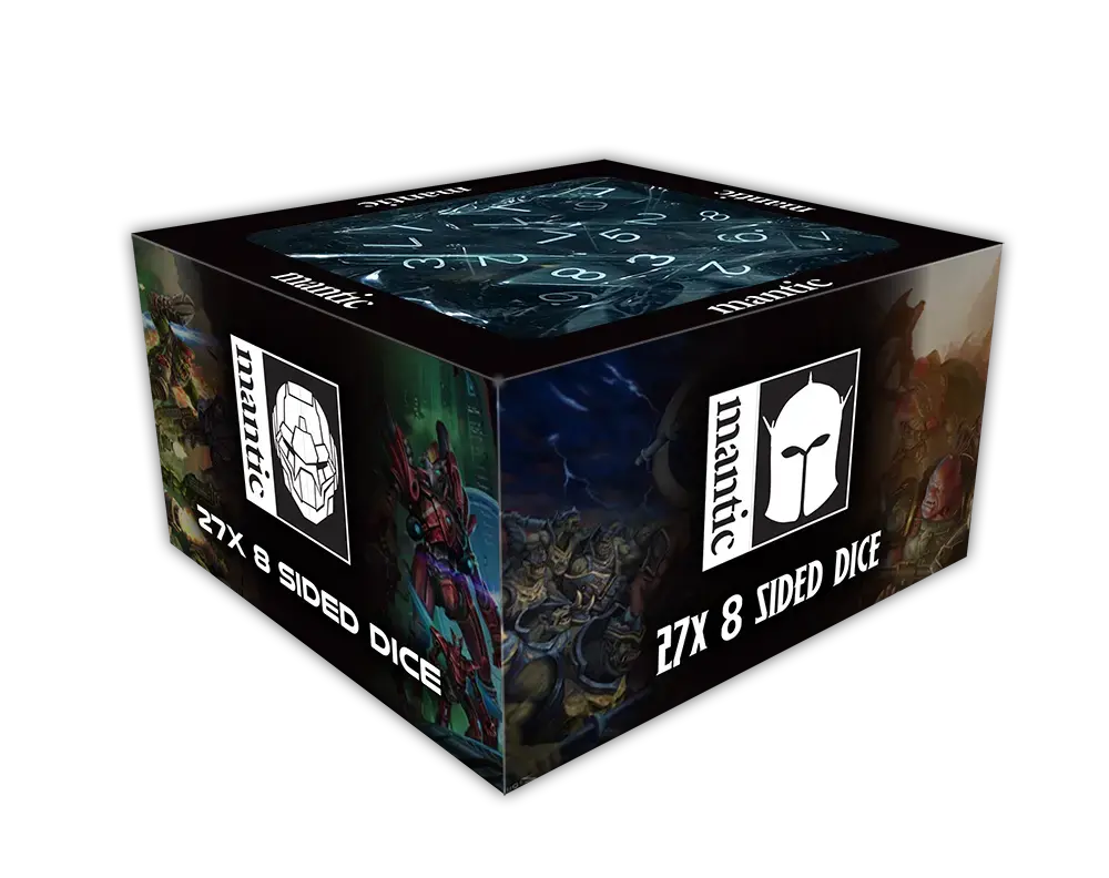 Mantic Games D8 Dice Set(27) Mgffm104 1