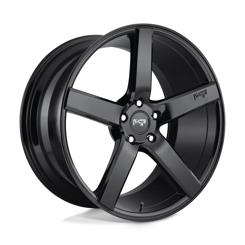 20-Inch Gloss Black Alloy Wheel – 8.5 Inches Wide, 35mm Offset